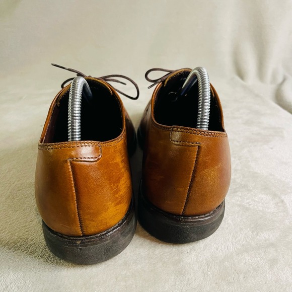 Allen‎ Edmonds Road Warrior Dress Shoes Men's 10 D Brown  Bicycle Toe 1604 - Picture 2 of 10